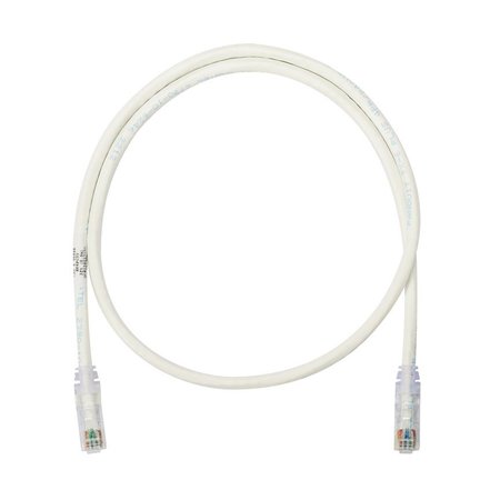 PANDUIT Copper Patch Cord, Category 6, Off Wh NK6PC5Y